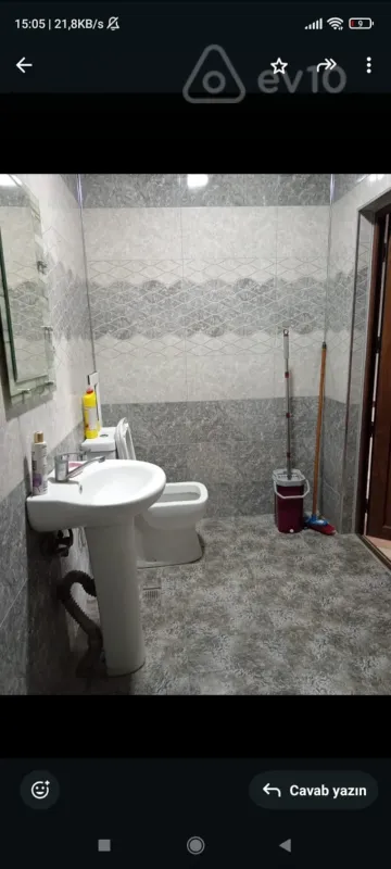 Kirayə verilir 1 otaqlı yeni tikili 50 m²