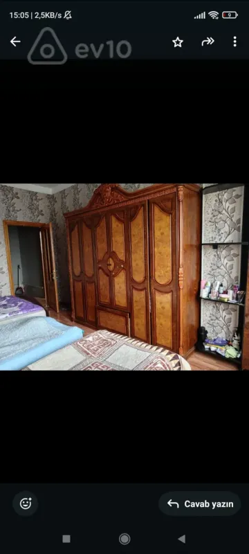Kirayə verilir 1 otaqlı yeni tikili 50 m²