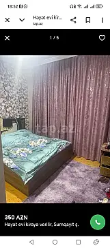 Kirayə verilir 3 otaqlı həyət evi 150 m²