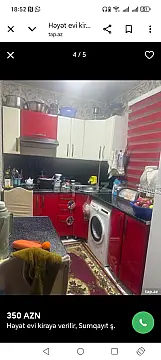 Kirayə verilir 3 otaqlı həyət evi 150 m²