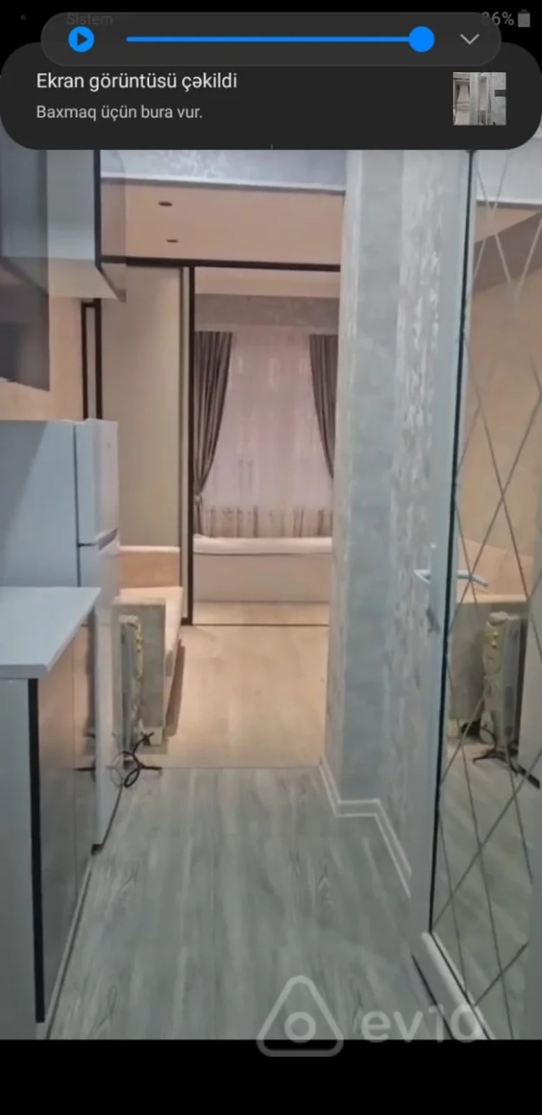 Kirayə verilir 1 otaqlı yeni tikili 30 m²