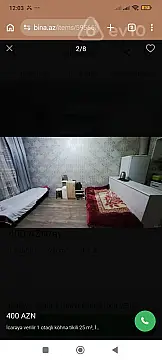 Kirayə verilir 1 otaqlı köhnə tikili 26 m²