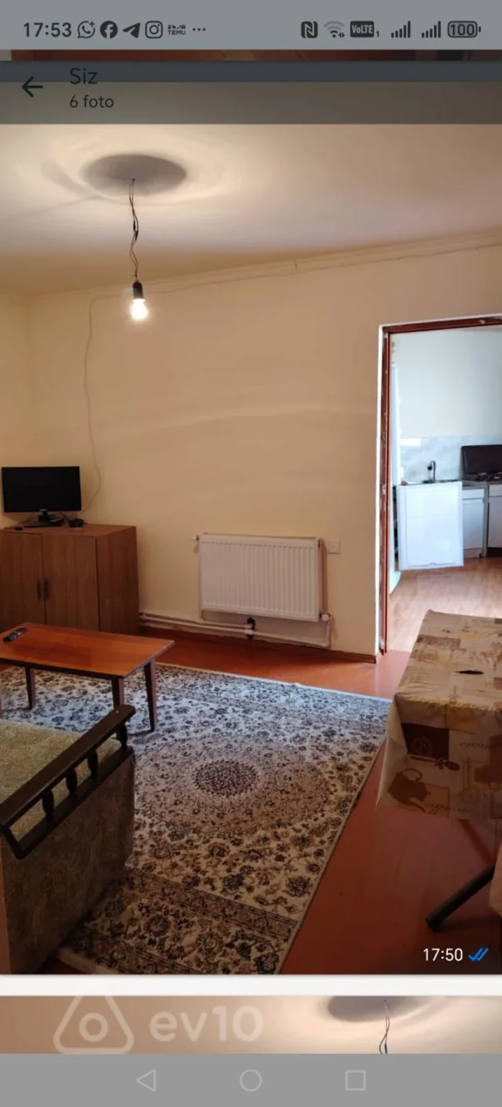 Kirayə verilir 1 otaqlı köhnə tikili 30 m²