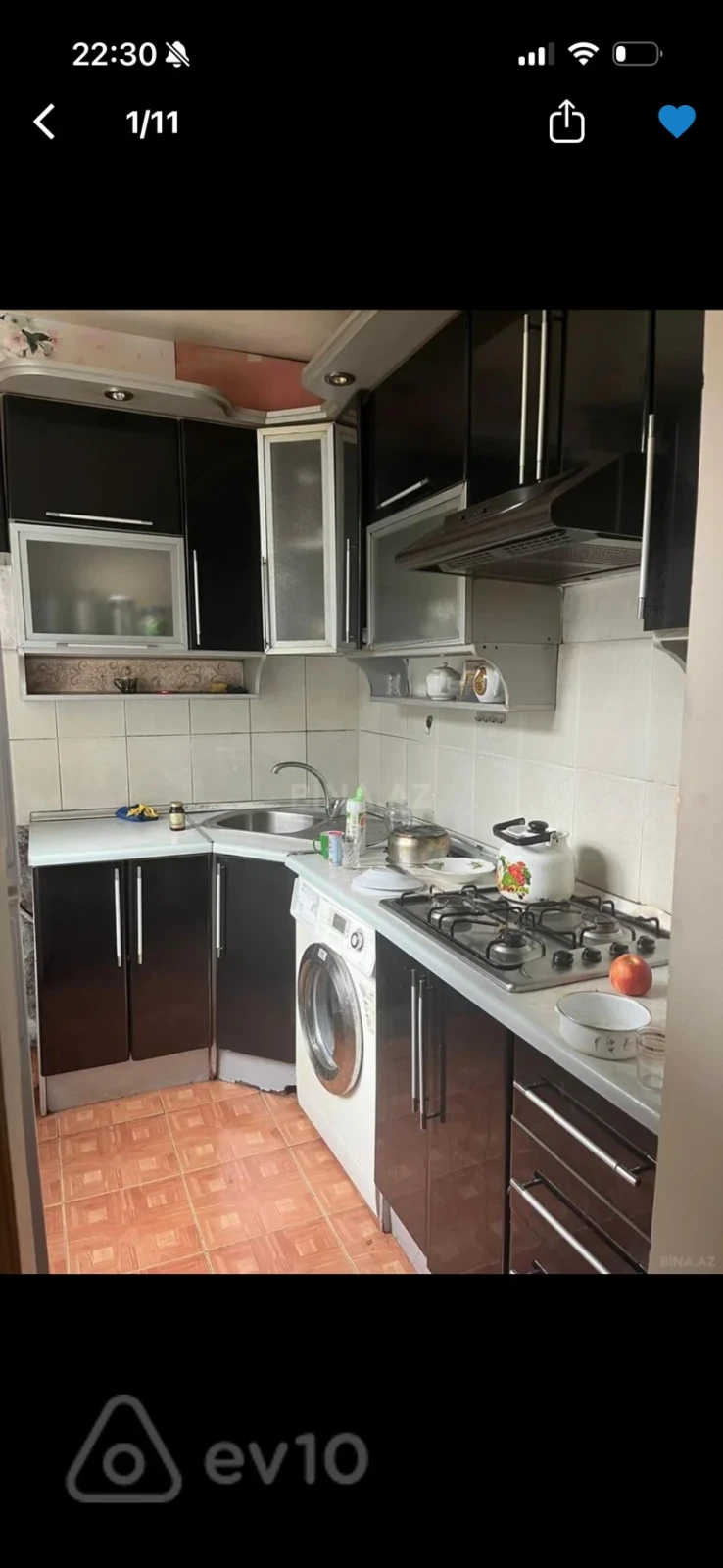 Kirayə verilir 2 otaqlı köhnə tikili 45 m²