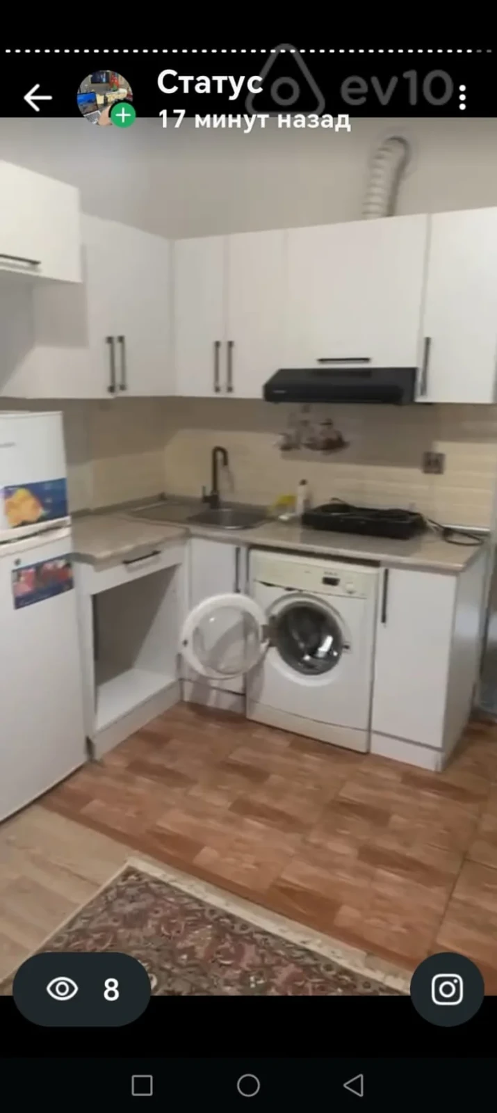 Kirayə verilir 2 otaqlı yeni tikili 35 m²