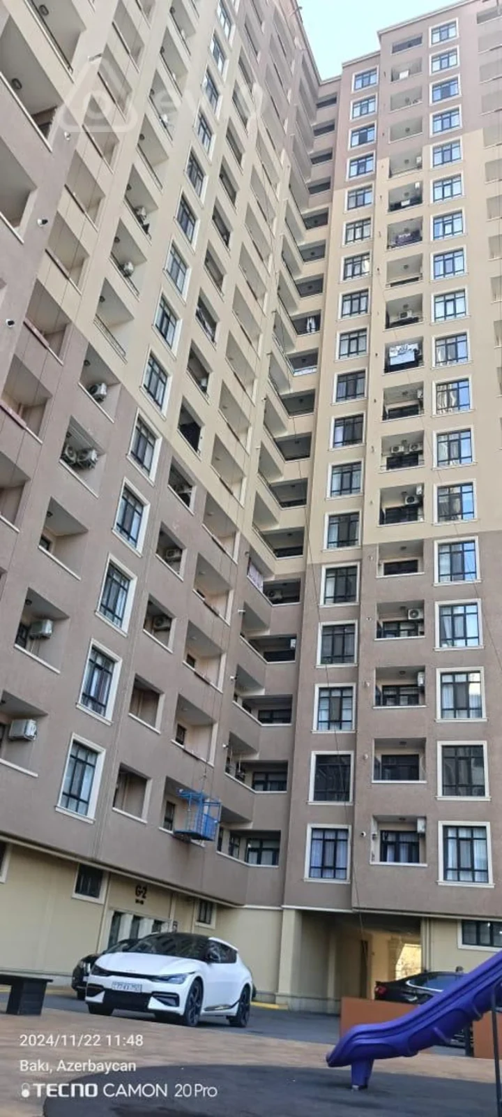 Satılır 2 otaqlı yeni tikili 68 m²