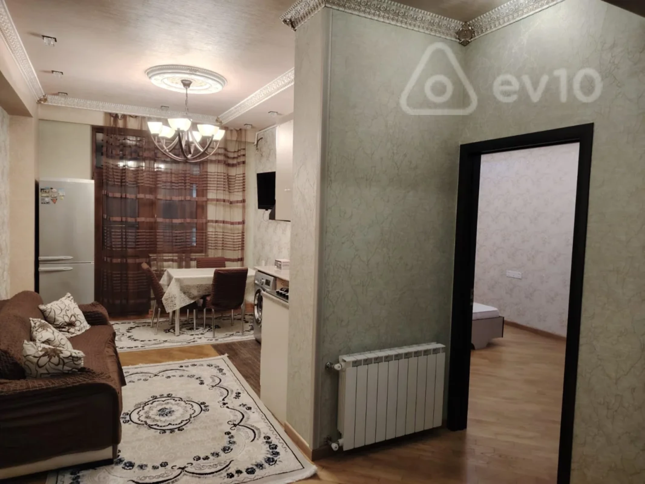 Kirayə verilir 1 otaqlı yeni tikili 90 m²