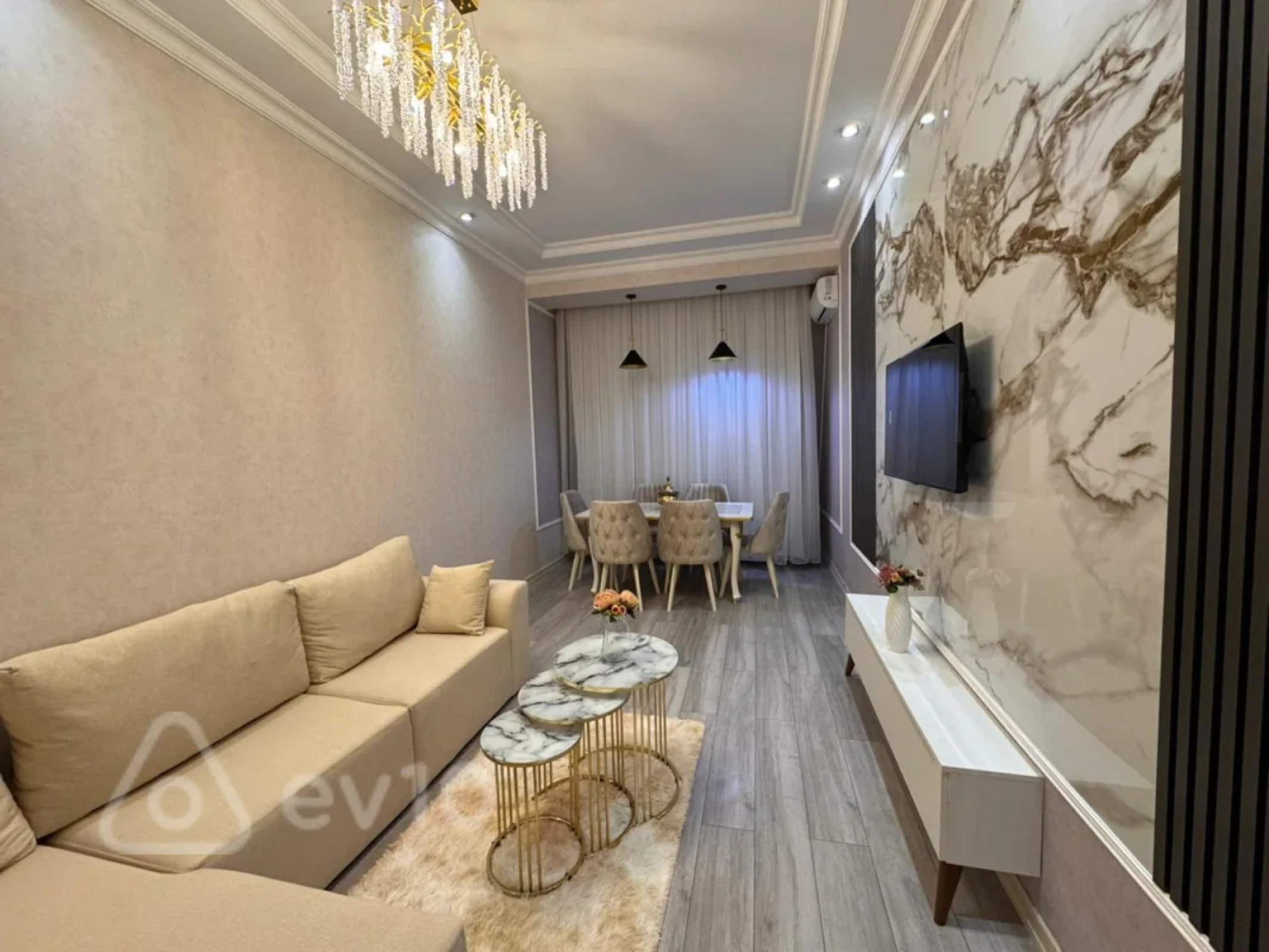 Kirayə verilir 2 otaqlı yeni tikili 100 m²