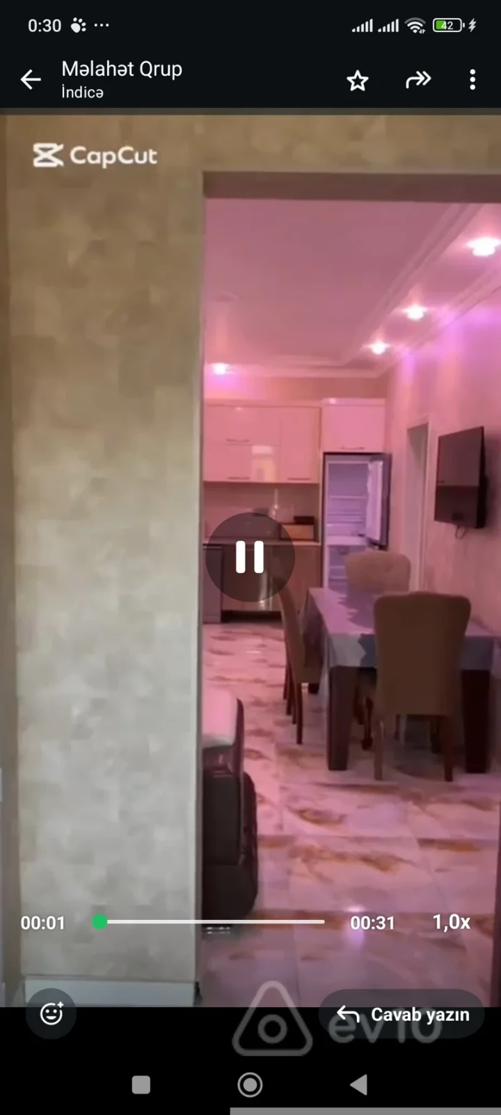 Kirayə verilir 3 otaqlı həyət evi 70 m²