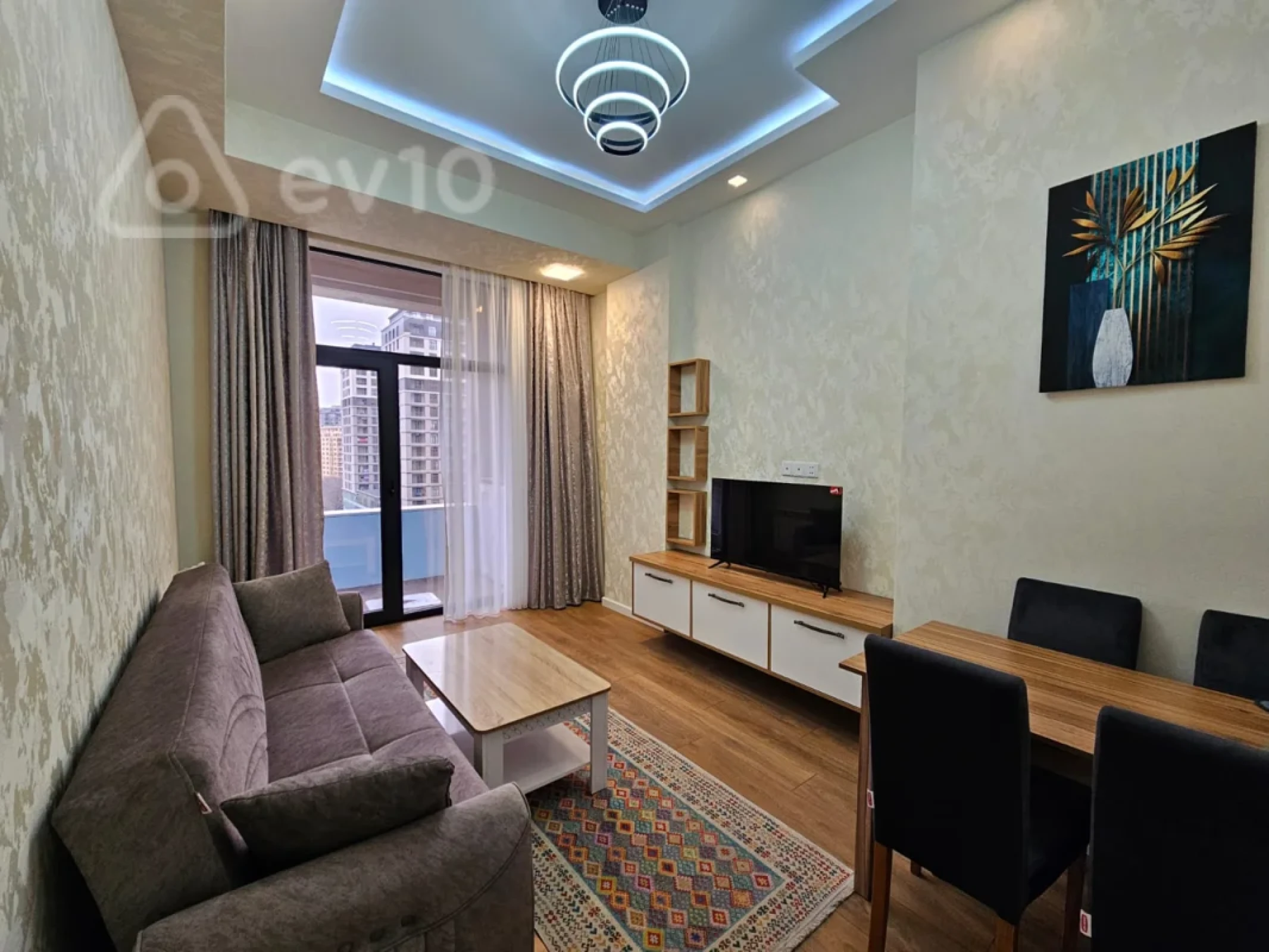 Kirayə verilir 2 otaqlı yeni tikili 55 m²