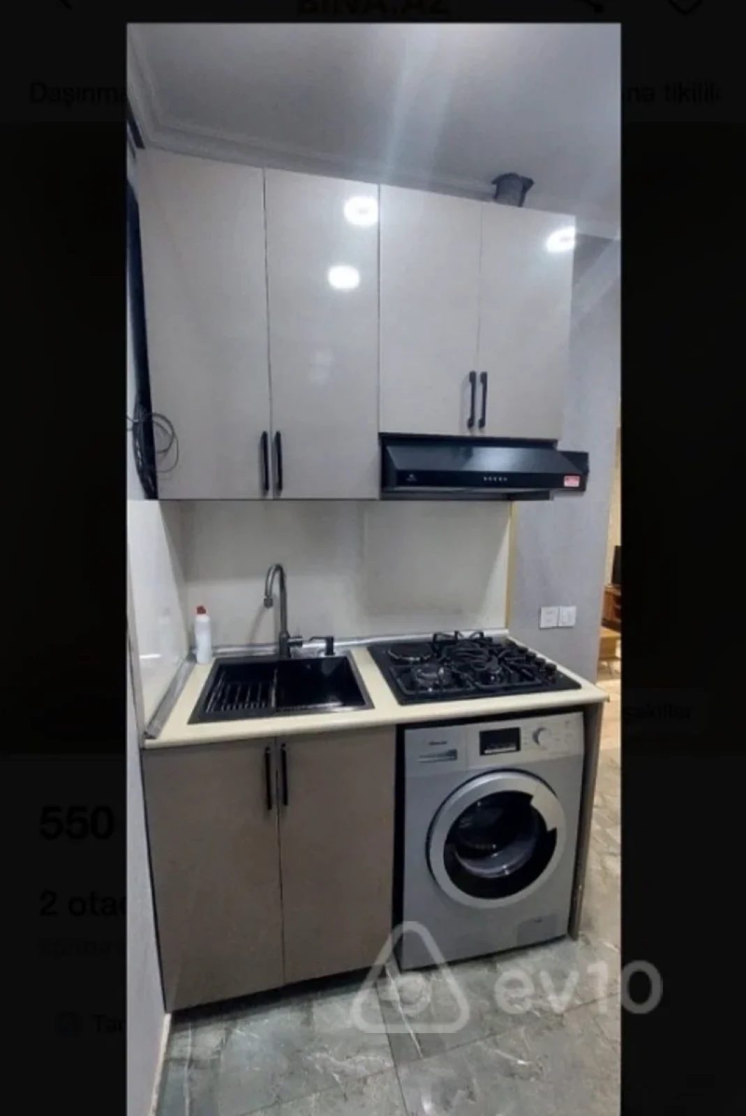 Kirayə verilir 2 otaqlı köhnə tikili 55 m²