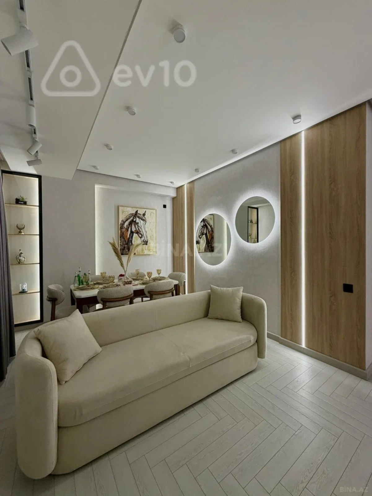 Kirayə verilir 2 otaqlı yeni tikili 80 m²