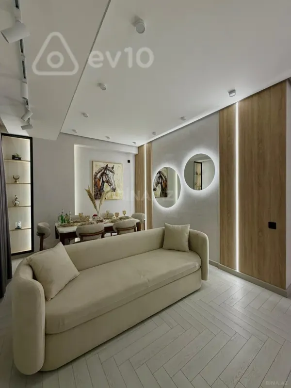 Kirayə verilir 2 otaqlı yeni tikili 80 m²