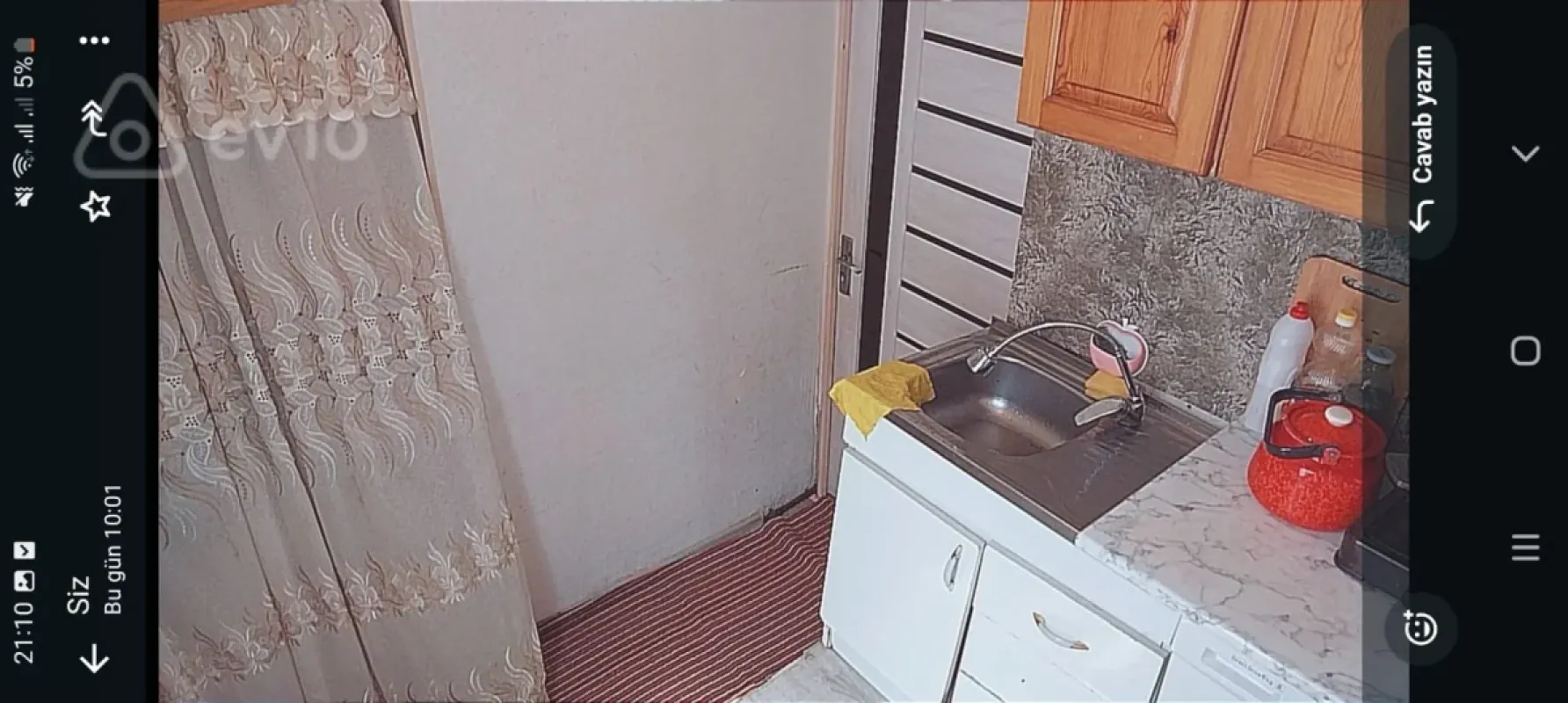 Kirayə verilir 2 otaqlı həyət evi 55 m²