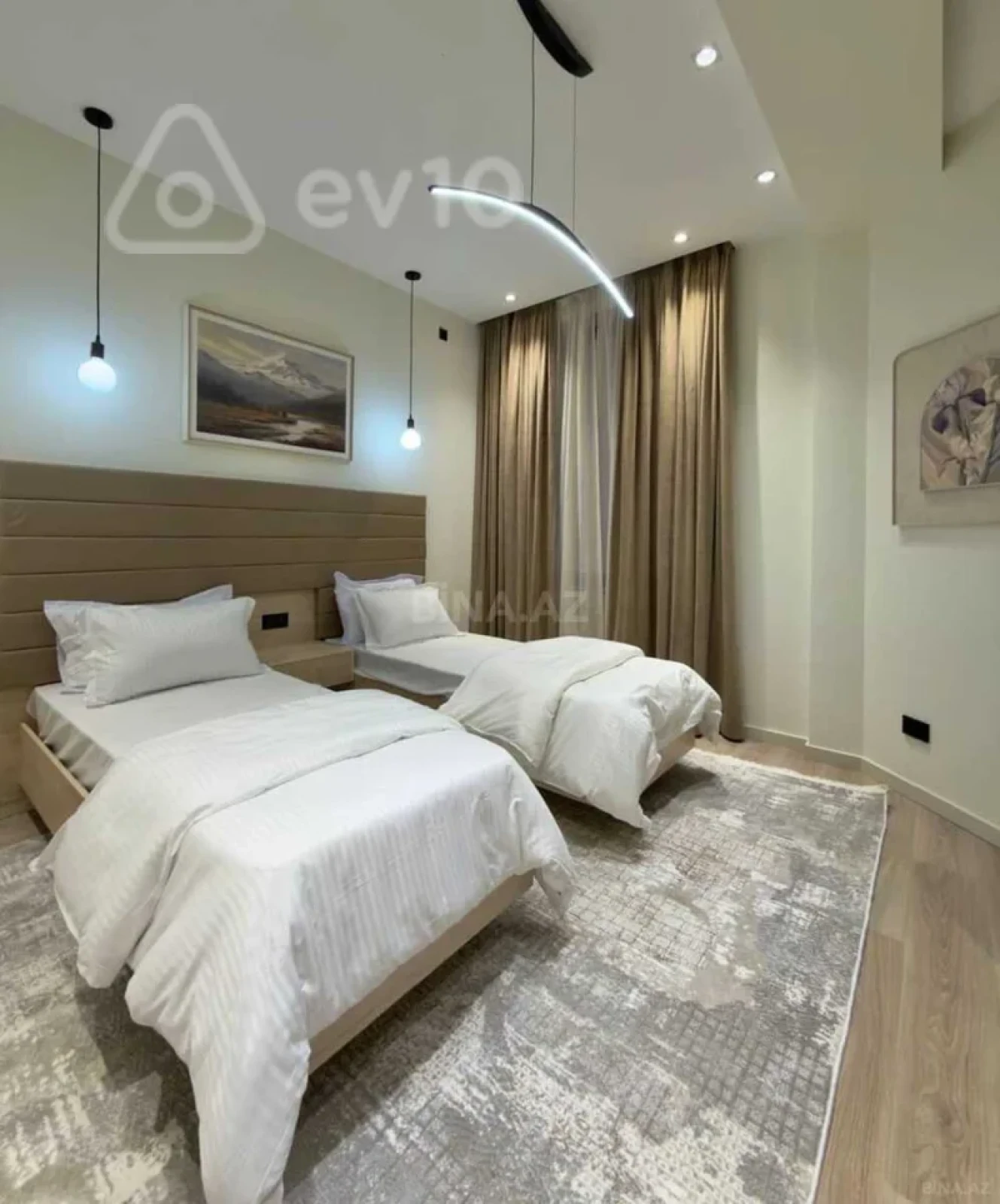 Kirayə verilir 3 otaqlı yeni tikili 75 m²