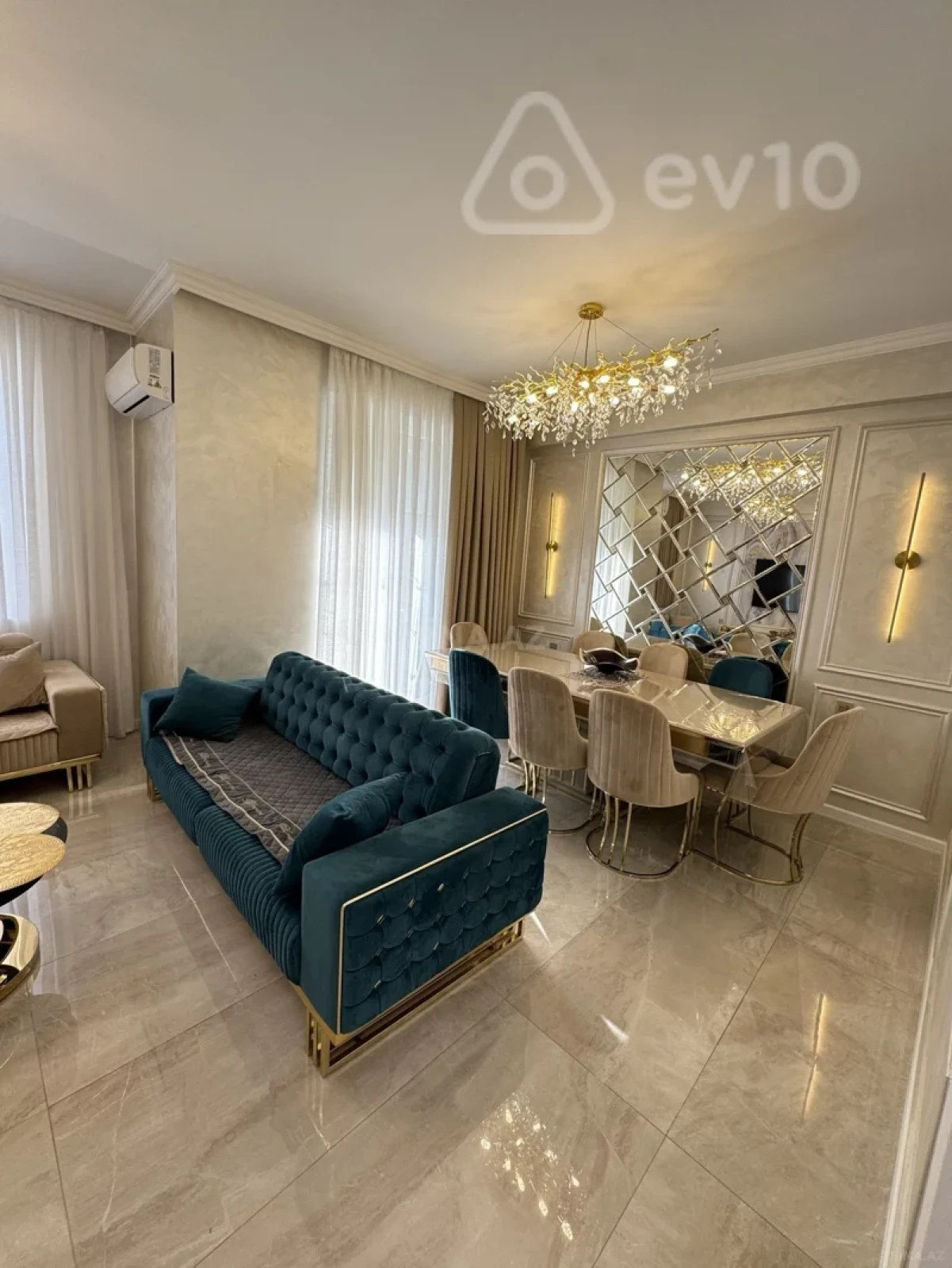 Kirayə verilir 4 otaqlı yeni tikili 165 m²