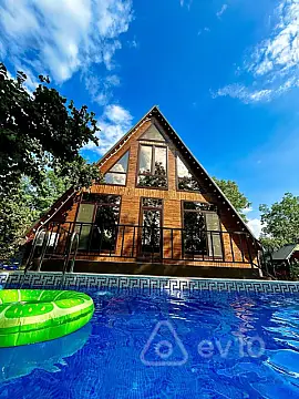 Satılır 3 otaqlı həyət evi 148 m² — Qəbələ 3 otaq 148.00 m²