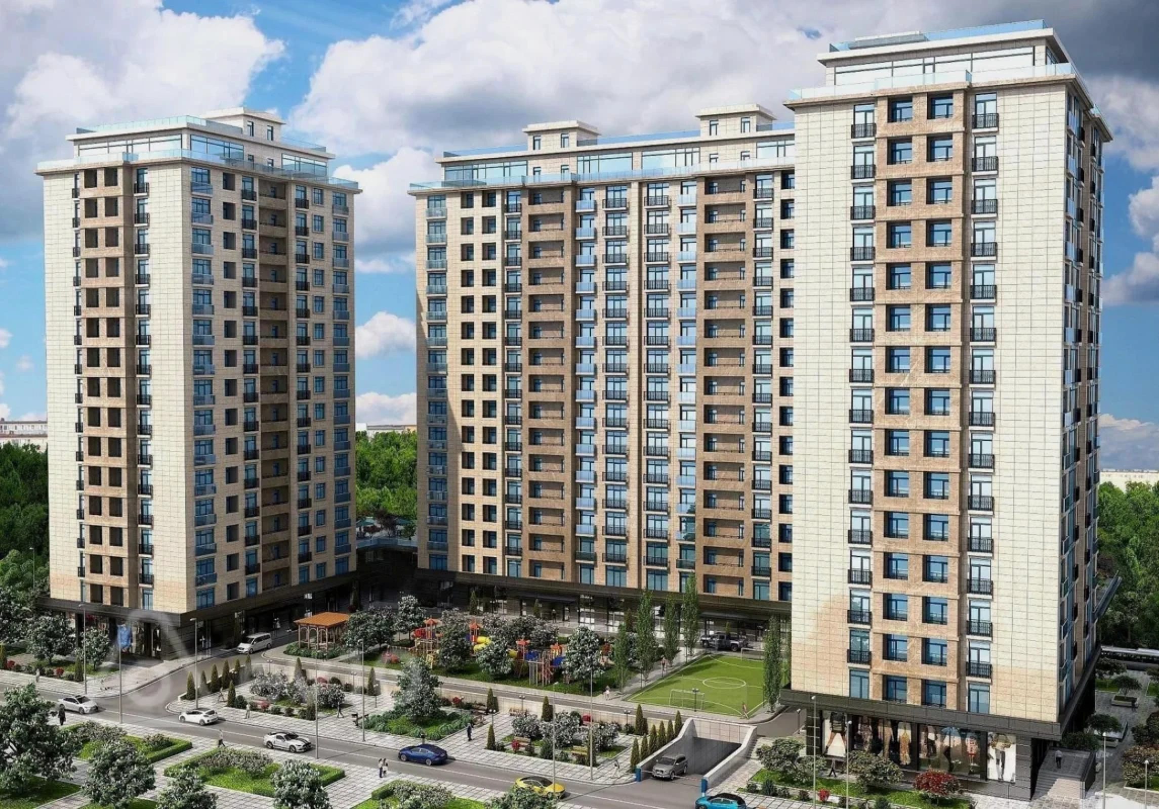 Satılır 2 otaqlı yeni tikili 85 m²