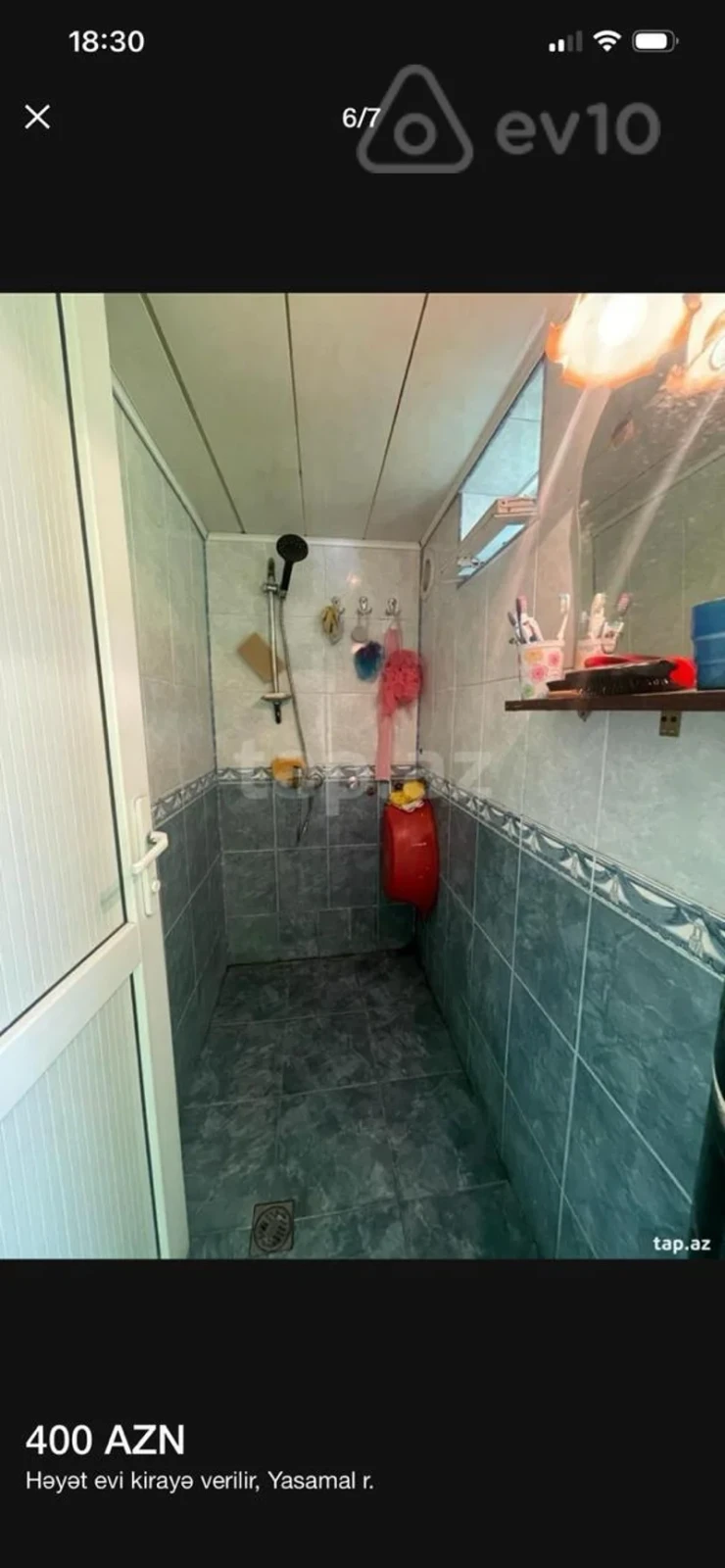 Kirayə verilir 2 otaqlı həyət evi 50 m²