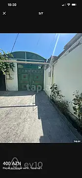 Kirayə verilir 2 otaqlı həyət evi 50 m²