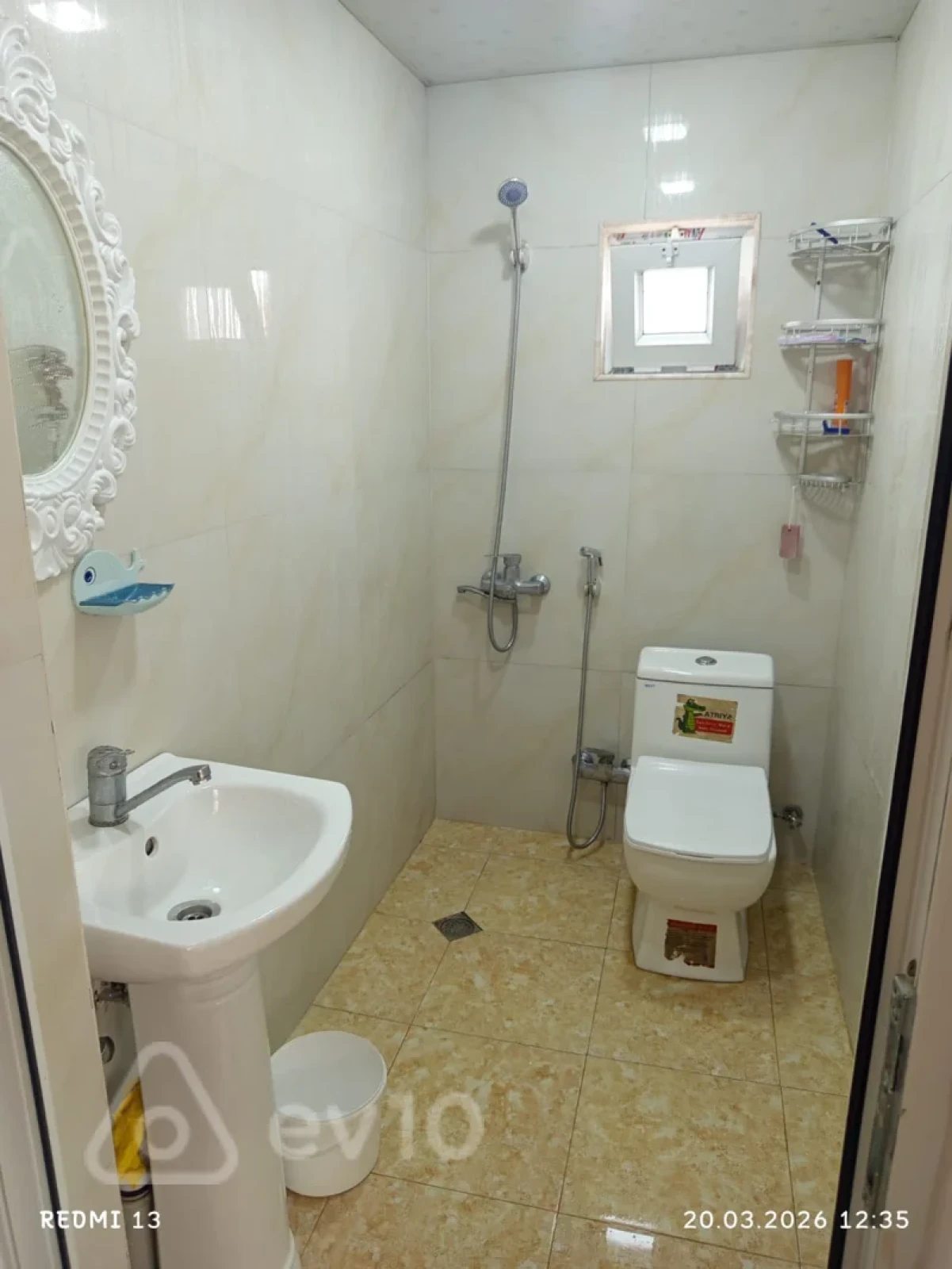Kirayə verilir 1 otaqlı həyət evi 35 m²