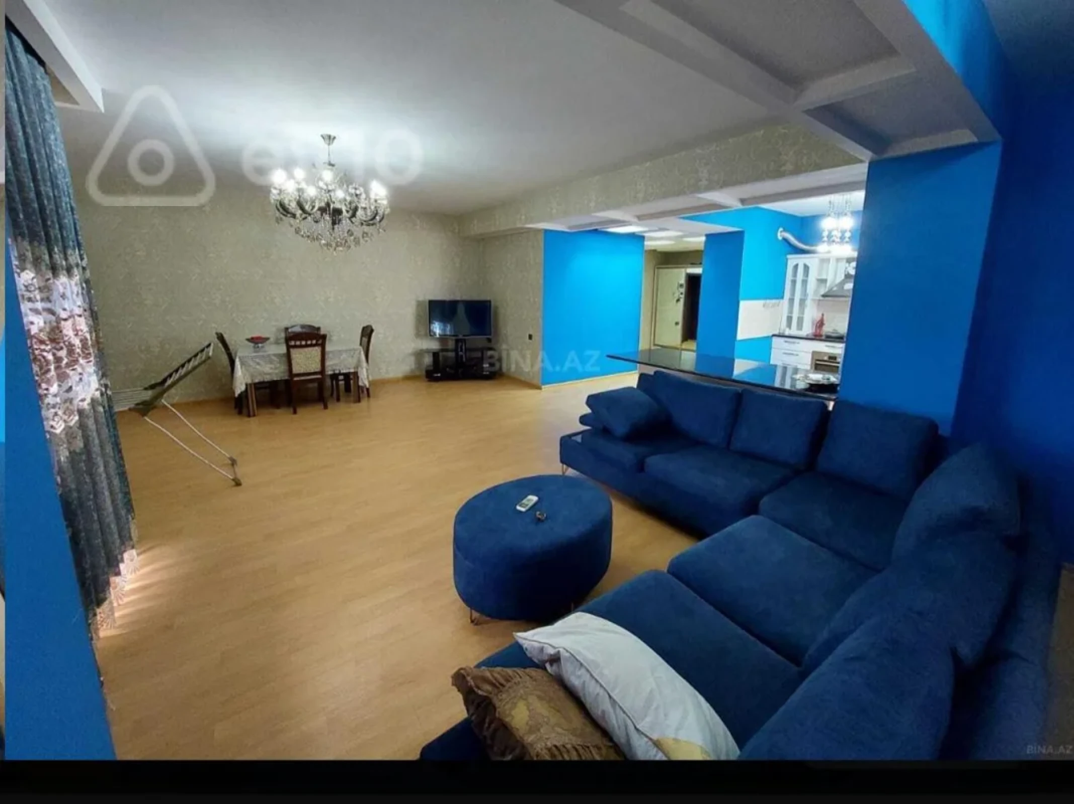 Kirayə verilir 4 otaqlı yeni tikili 156 m²