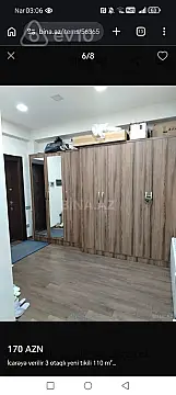 Kirayə verilir 3 otaqlı yeni tikili 110 m²