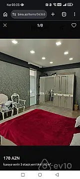Kirayə verilir 3 otaqlı yeni tikili 110 m²