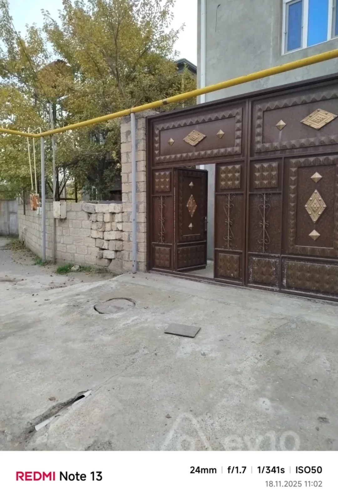 Kirayə verilir 2 otaqlı həyət evi 50 m²