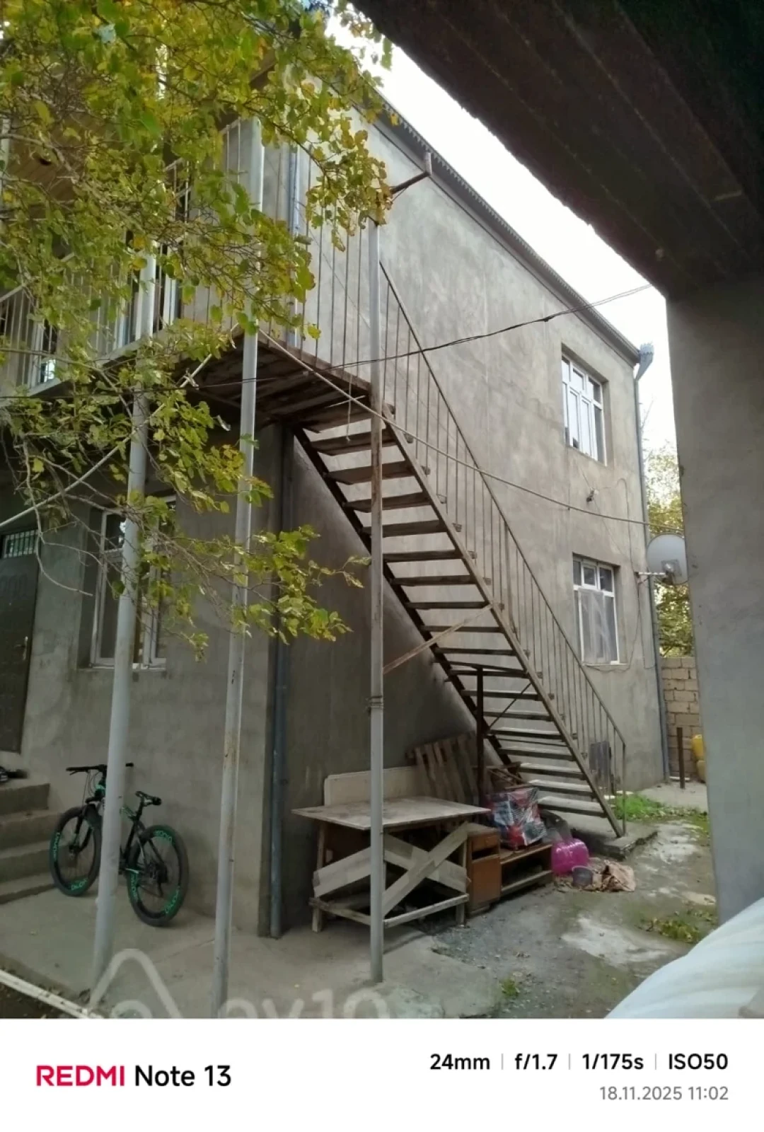 Kirayə verilir 2 otaqlı həyət evi 50 m²