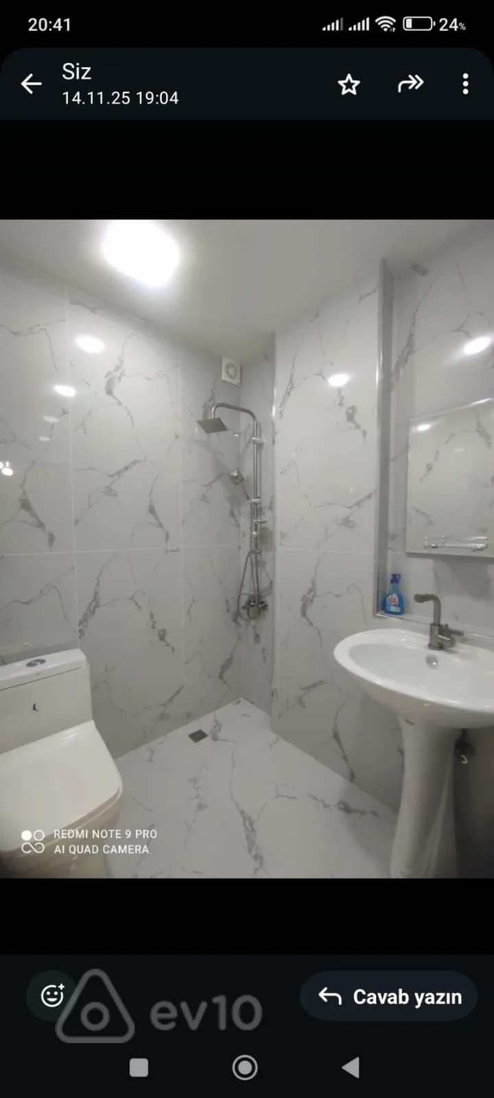 Kirayə verilir 2 otaqlı yeni tikili 60 m²