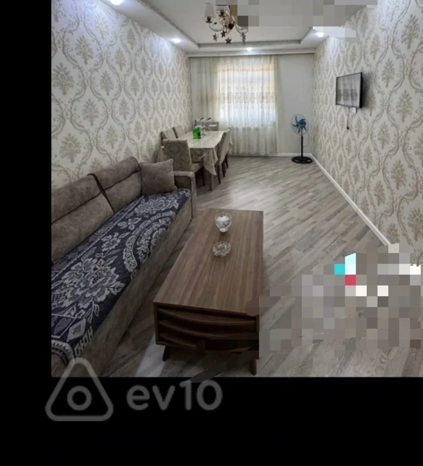 Kirayə verilir 2 otaqlı yeni tikili 43 m²