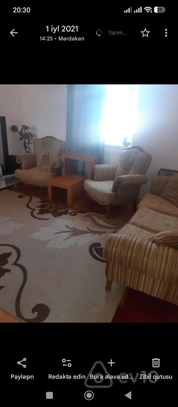 Satılır 2 otaqlı həyət evi 64 m²