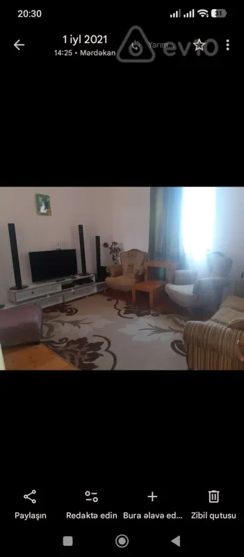 Satılır 2 otaqlı həyət evi 64 m²