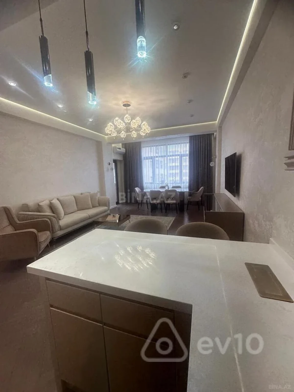 Kirayə verilir 3 otaqlı yeni tikili 107 m²