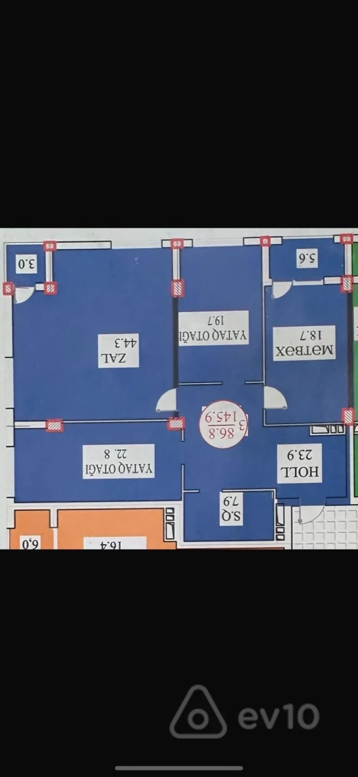 Satılır 3 otaqlı yeni tikili 147 m²