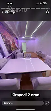 Kirayə verilir 2 otaqlı yeni tikili 75 m² — Xırdalan 2 otaq 75.00 m²