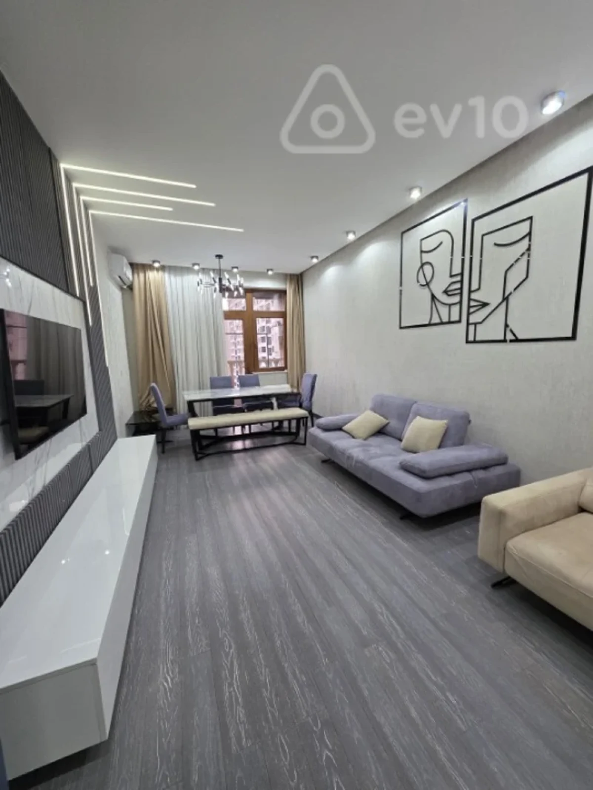 Kirayə verilir 2 otaqlı yeni tikili 70 m²
