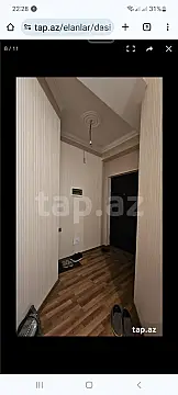 Kirayə verilir 1 otaqlı yeni tikili 45 m²
