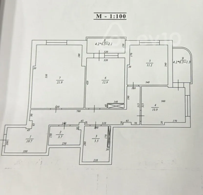 Satılır 3 otaqlı yeni tikili 115 m²