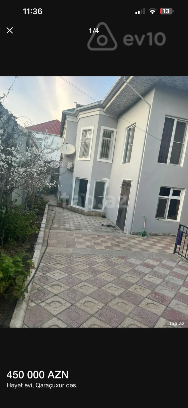 Satılır 9 otaqlı köhnə tikili 350 m²