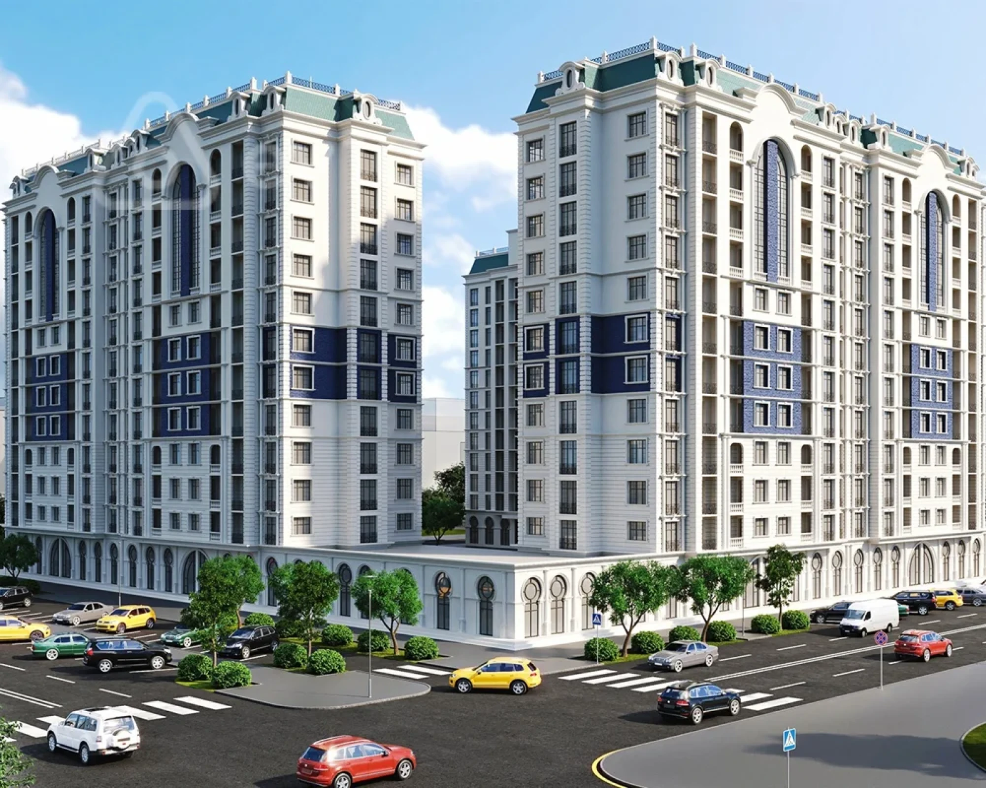 Satılır 2 otaqlı yeni tikili 44 m²