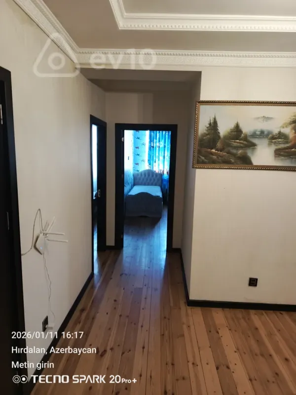 Kirayə verilir 3 otaqlı yeni tikili 122 m²