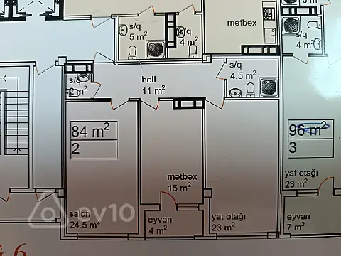 Satılır 3 otaqlı yeni tikili 85 m²