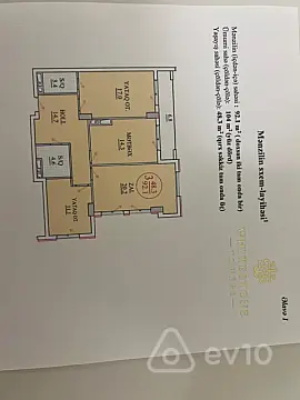 Satılır 3 otaqlı yeni tikili 105 m²