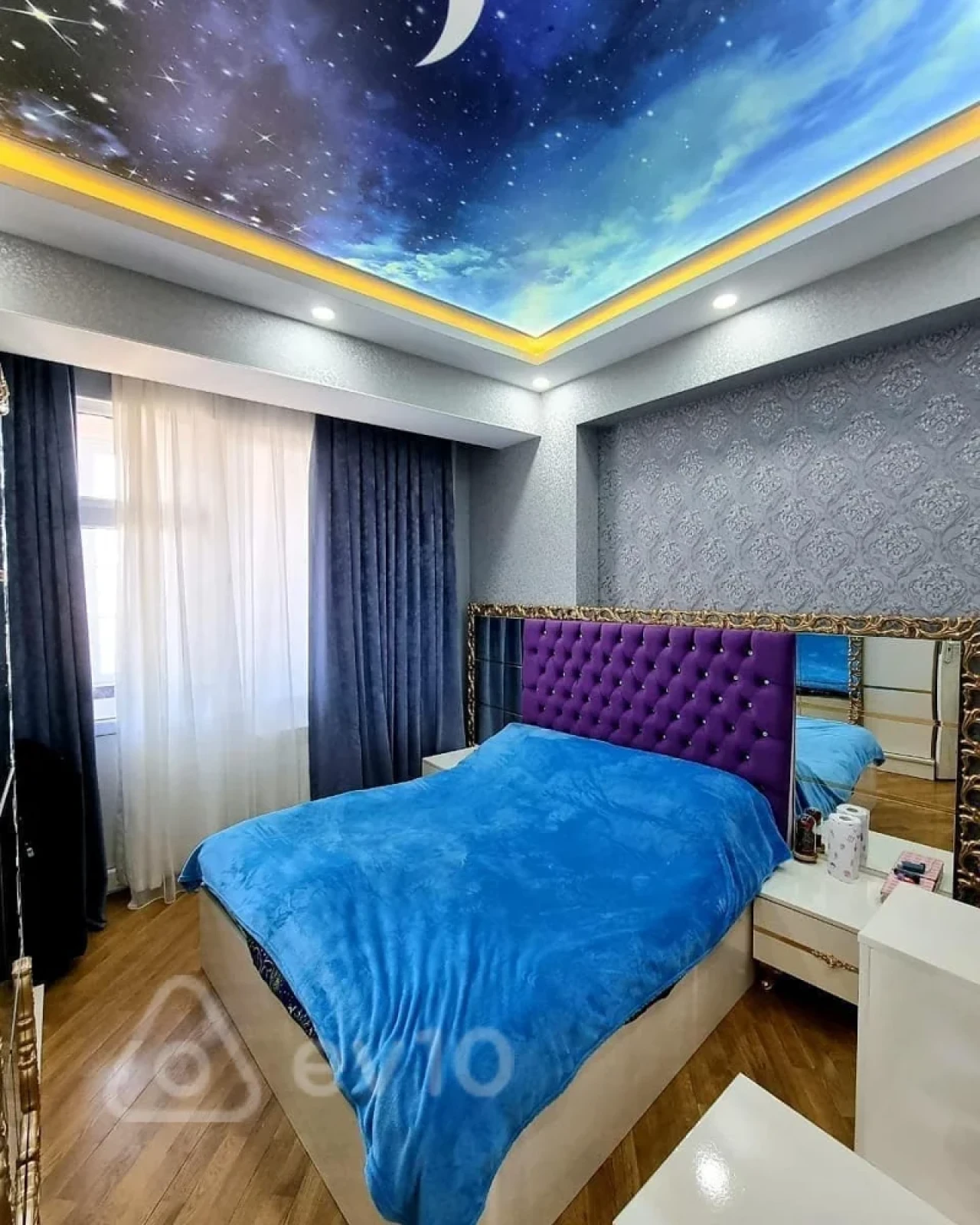 Kirayə verilir 2 otaqlı yeni tikili 70 m²