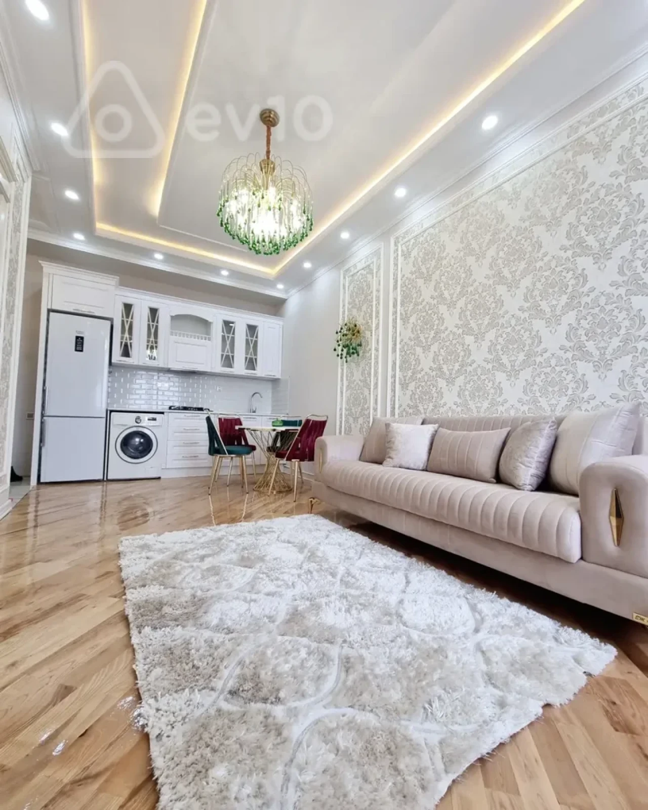 Kirayə verilir 2 otaqlı yeni tikili 55 m²