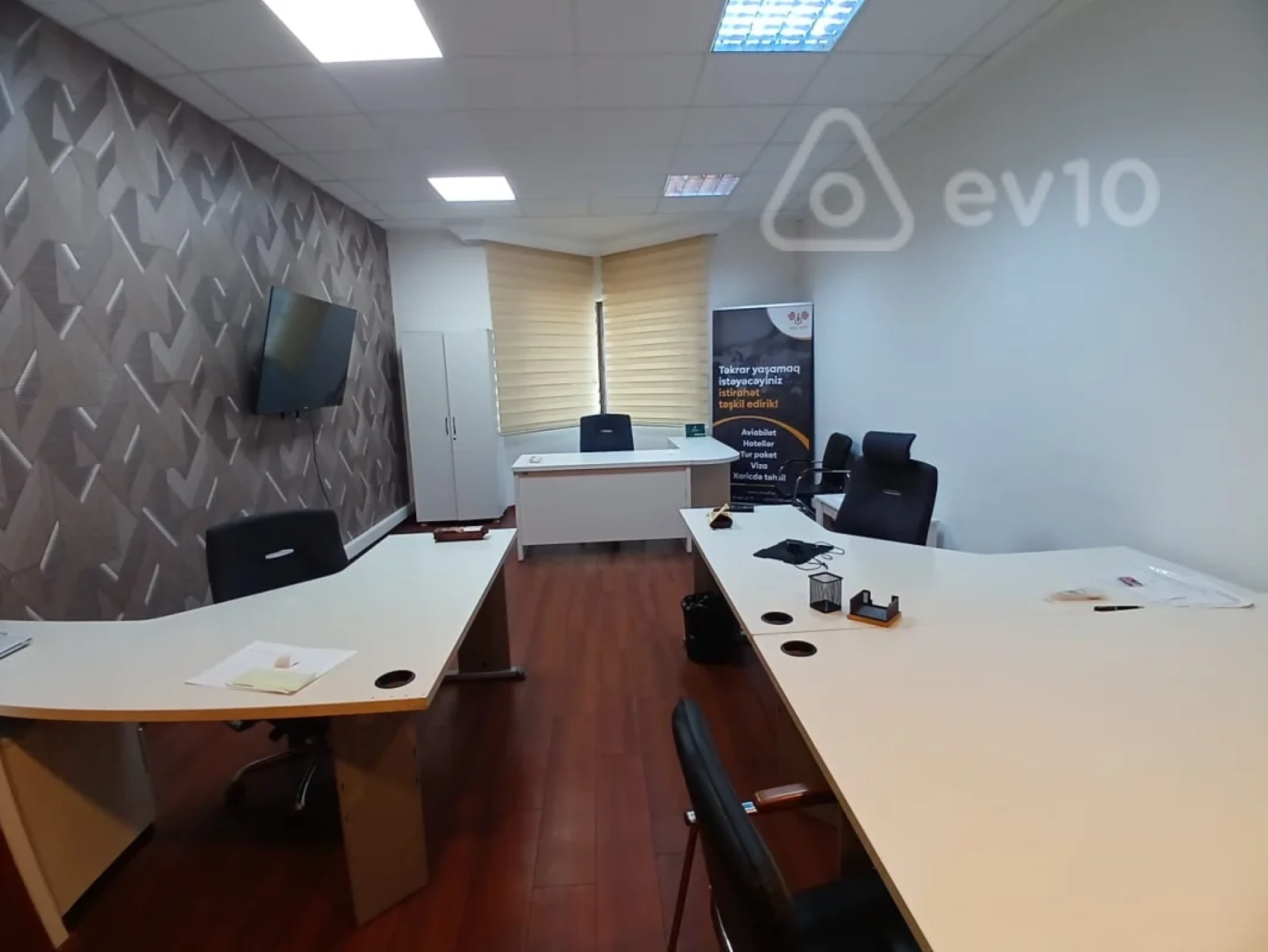 Kirayə verilir 1 otaqlı ofis 40 m²