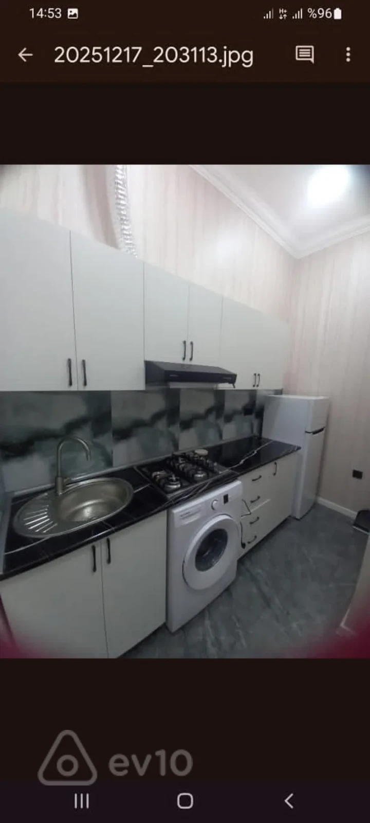 Kirayə verilir 2 otaqlı yeni tikili 45 m²