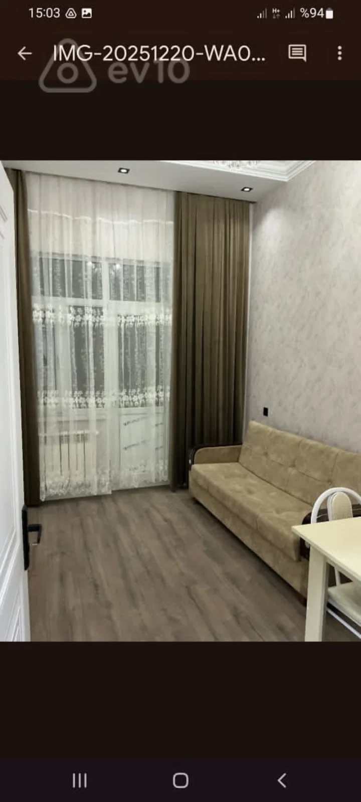 Kirayə verilir 2 otaqlı yeni tikili 45 m²